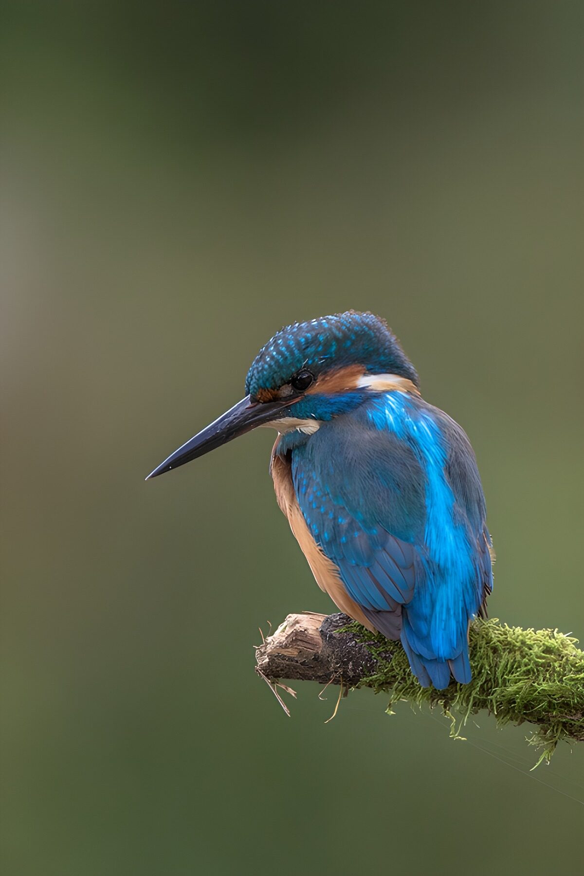 TPDE62782: Königlicher Eisvogel auf einem Ast