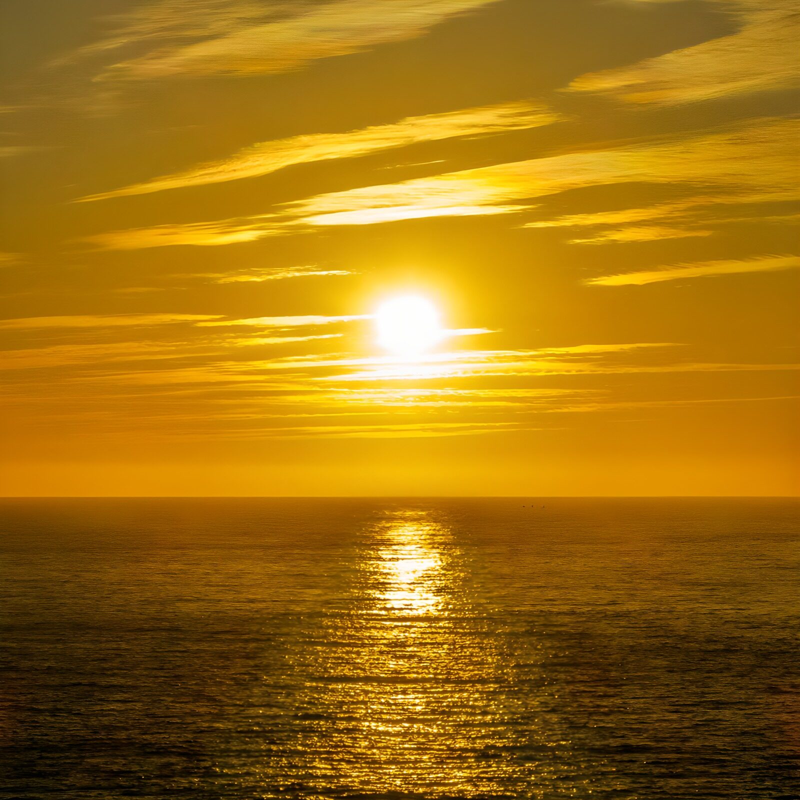 TPDE30995: Sonnenuntergang über dem Ozean