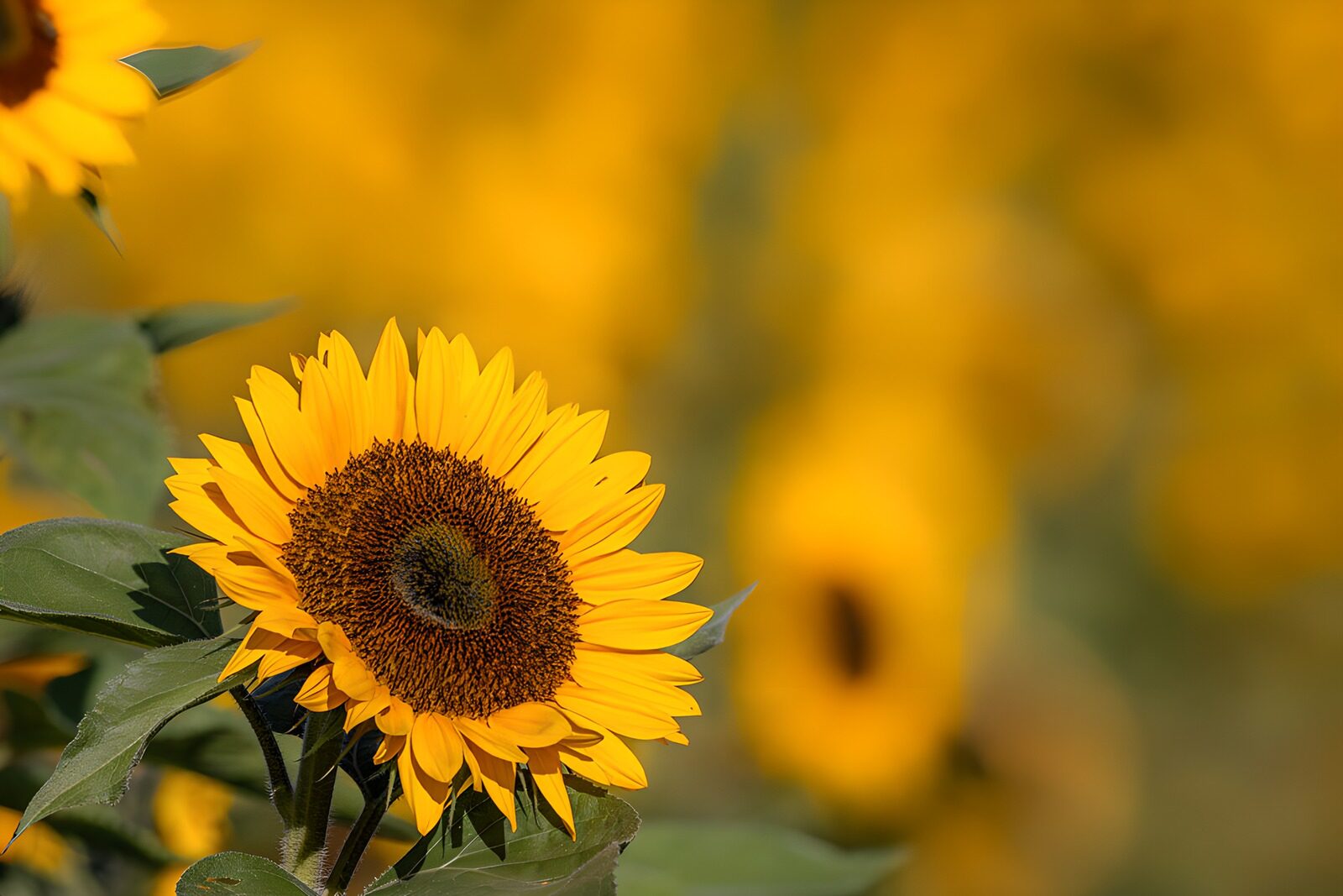 TPDE97781: Sonnenblume im Fokus