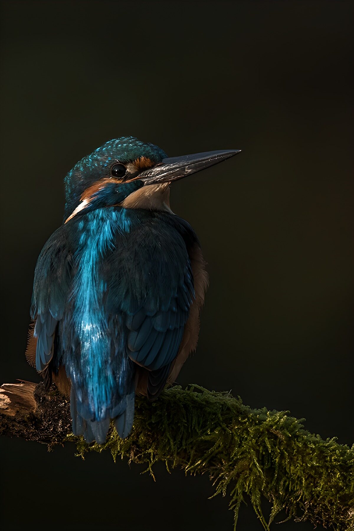 TPDE23363: Eisvogel in der Abendsonne