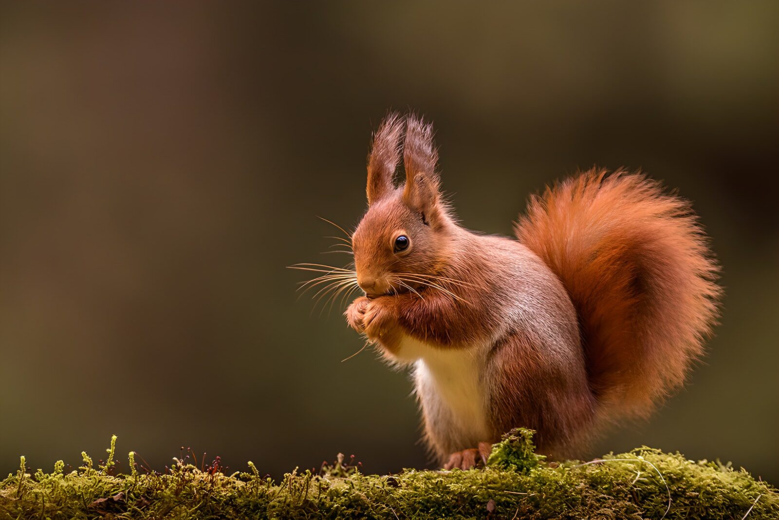 TPDE41598: Eichhörnchen im Wald