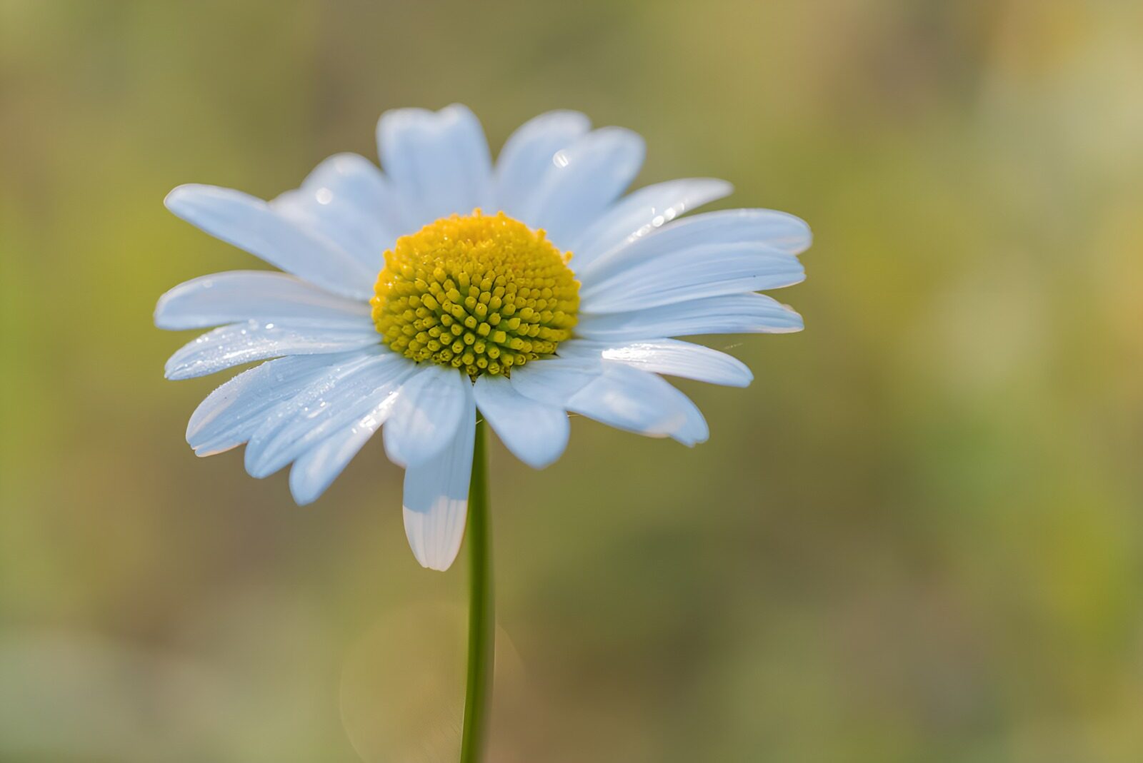 TPDE49140: Schöne Margerite im Sonnenlicht