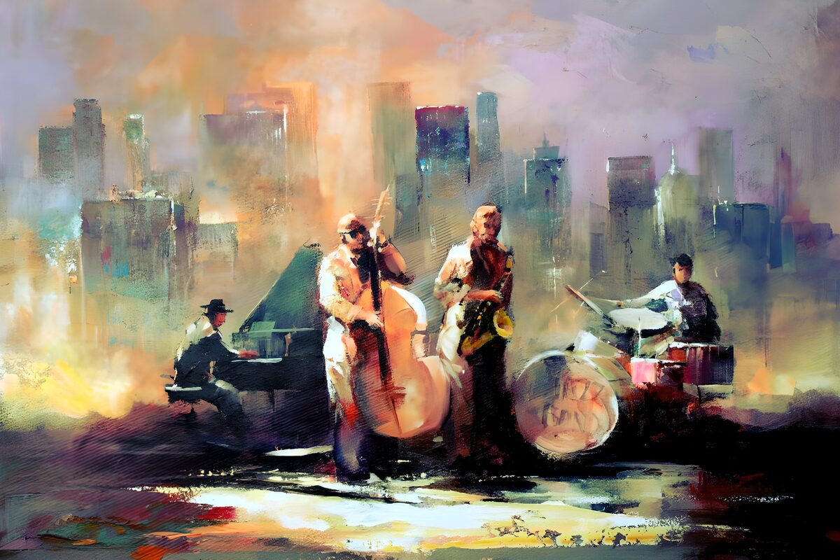 TPDE49312: Jazzmusik in der Stadt