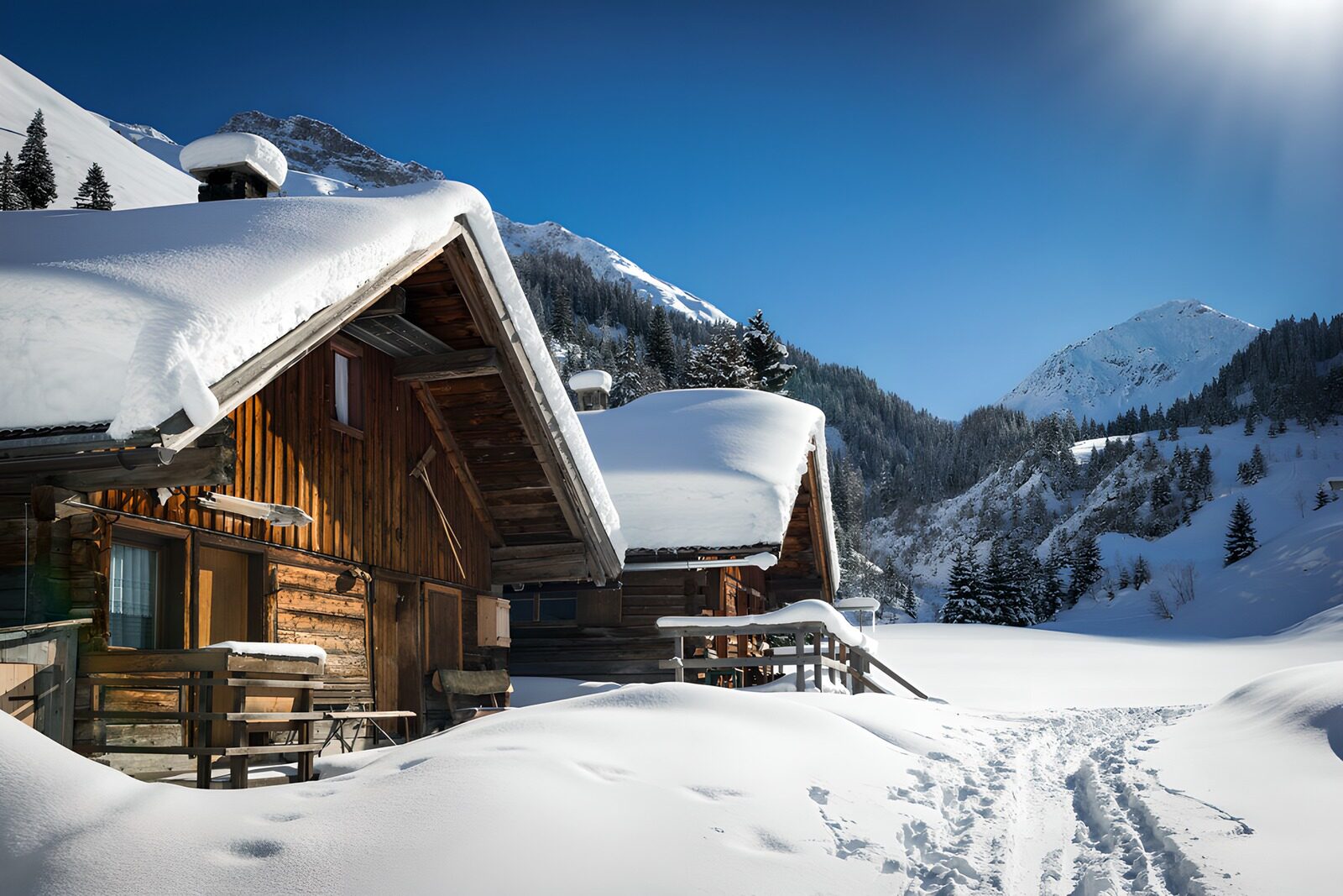 TPDE45287: Wintertraum in den Alpen
