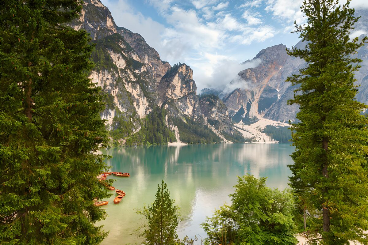 Malerischer Pragser Wildsee