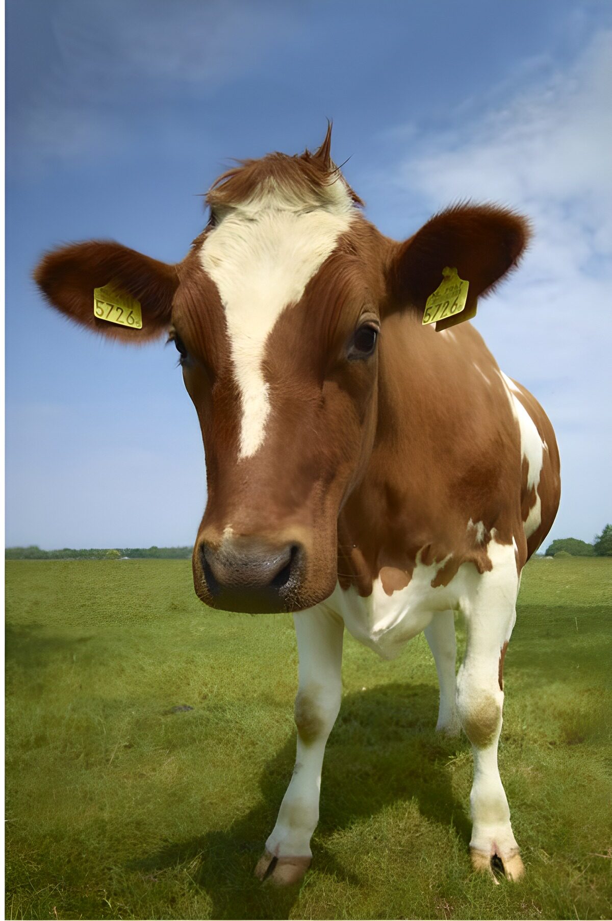 TPDE95299: Kalb mit Ohrmarke