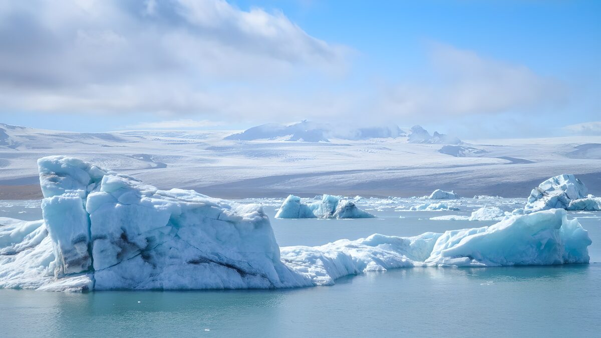TPDE93821: Eisschollen im Polargebiet
