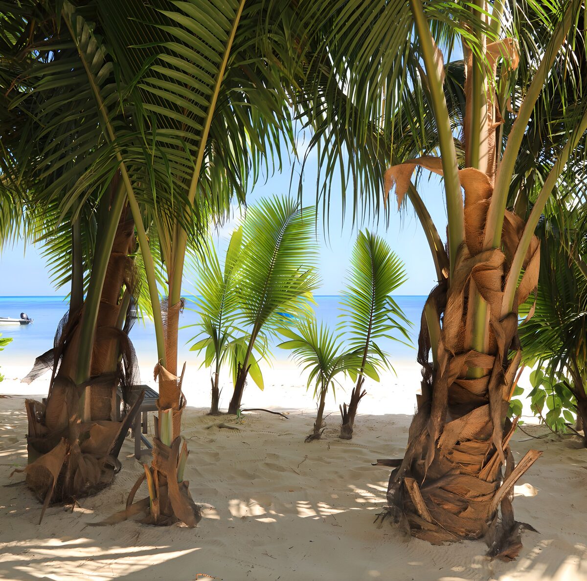 TPDE95535: Tropicales Paradies am Strand