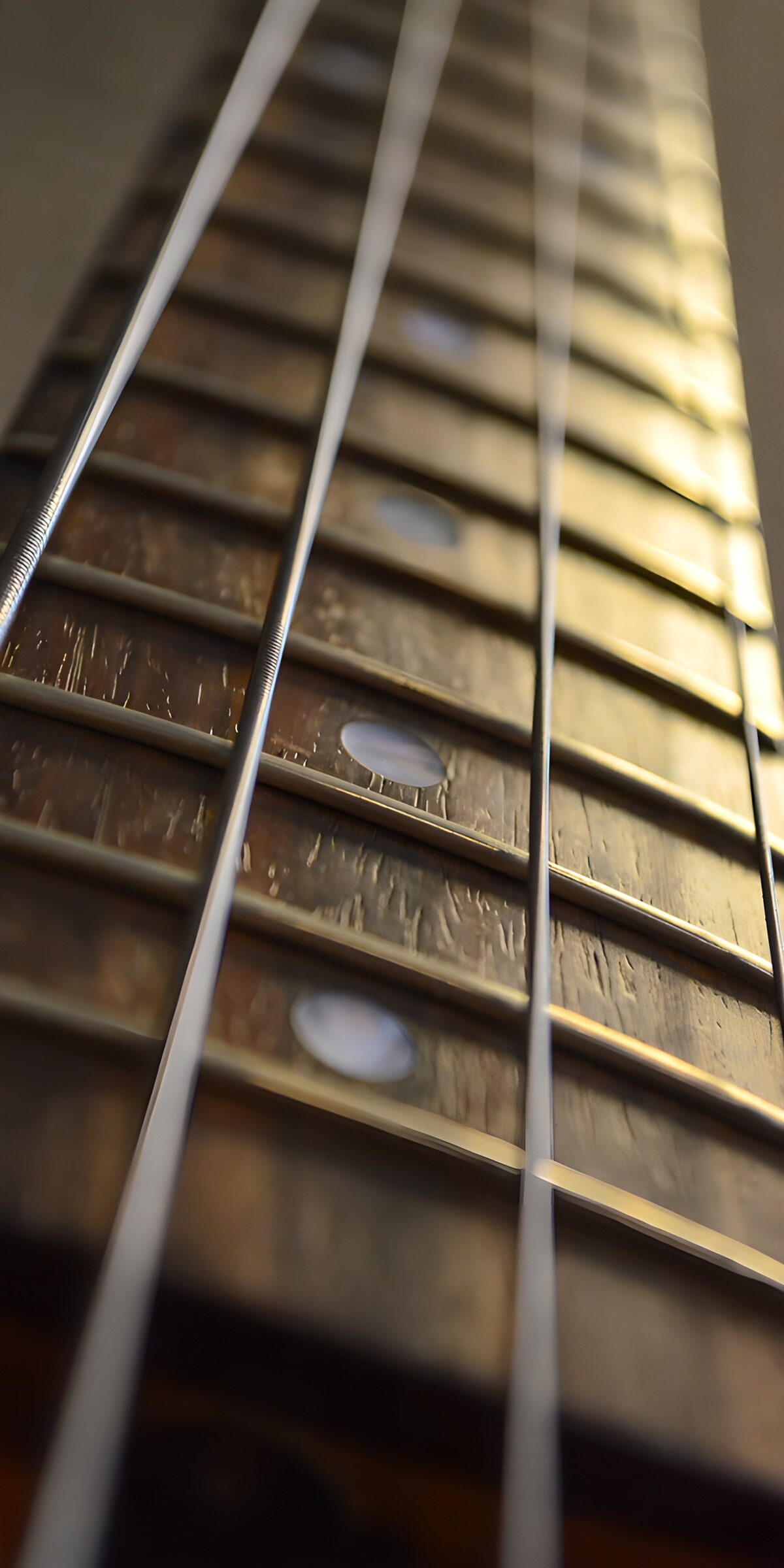 TPDE13341: Detailaufnahme eines Gitarrenbündels