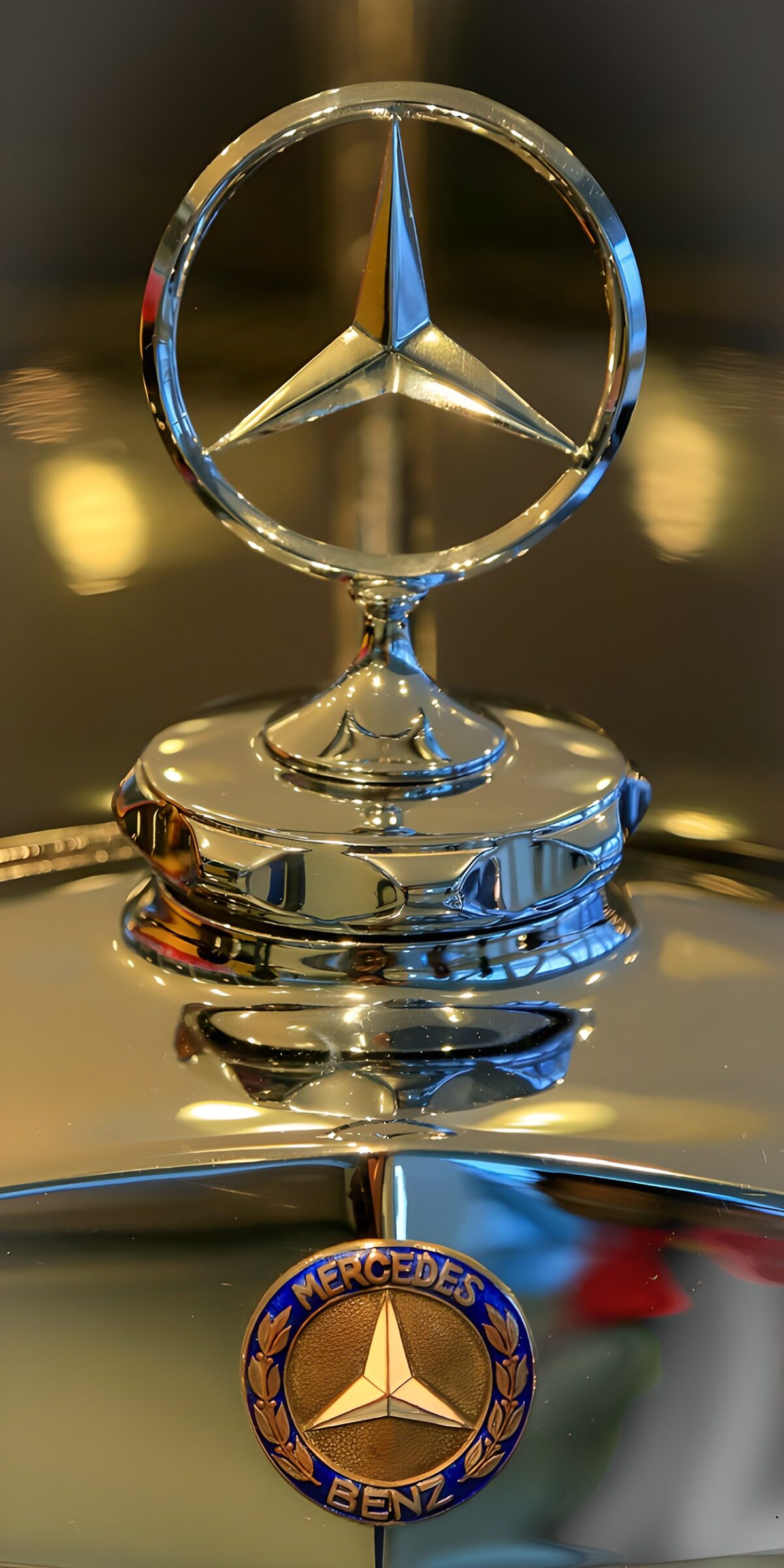 TPDE15433: Mercedes-Benz Kühlerfigur und Emblem