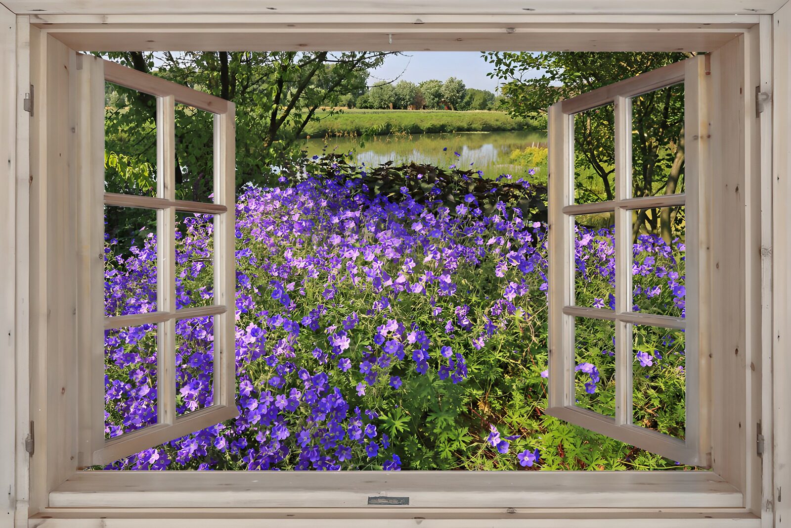 TPDE72547: Blühendes Fenster zur Natur