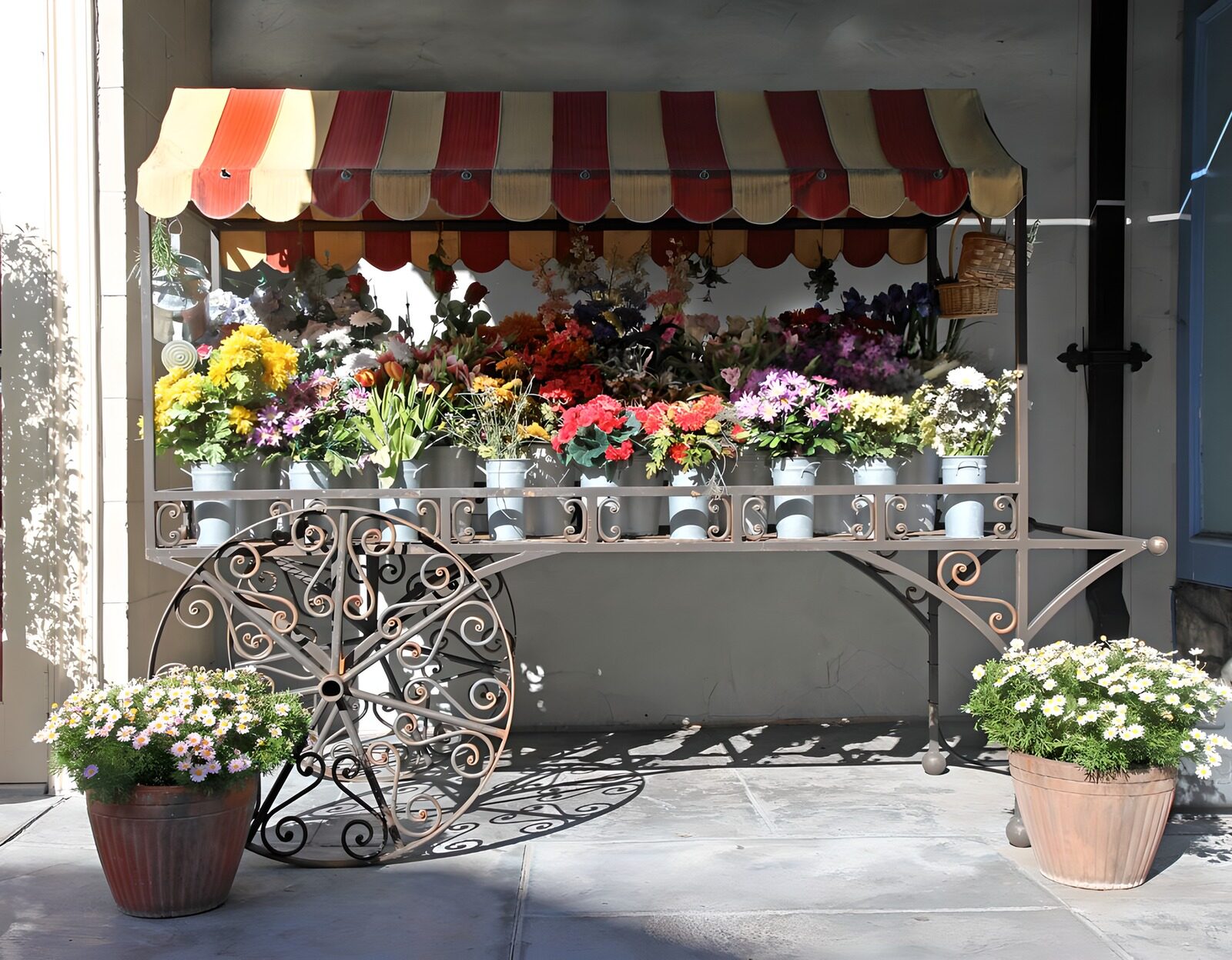 TPDE79885: mobiler Blumenstand