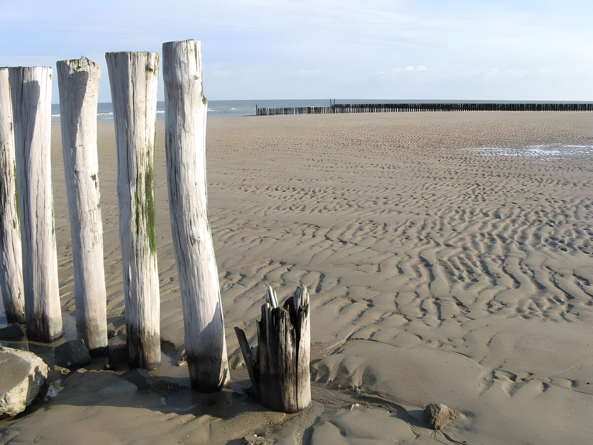Wellenbrecher zum Schutz des Festlandes
