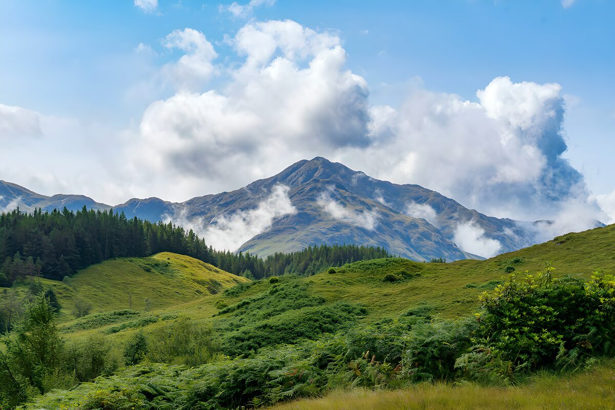 TPDE82592: Majestätische Hochlandlandschaft