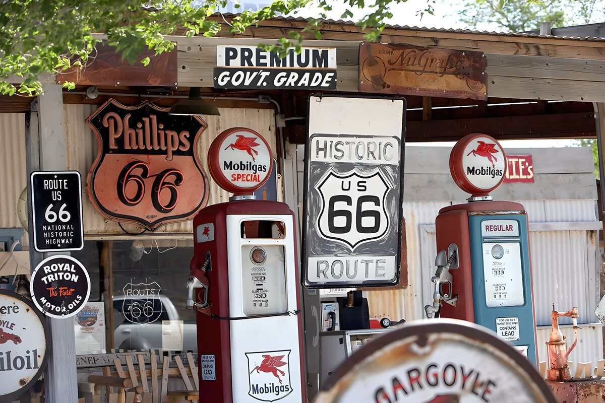 Tankstelle an der Route 66