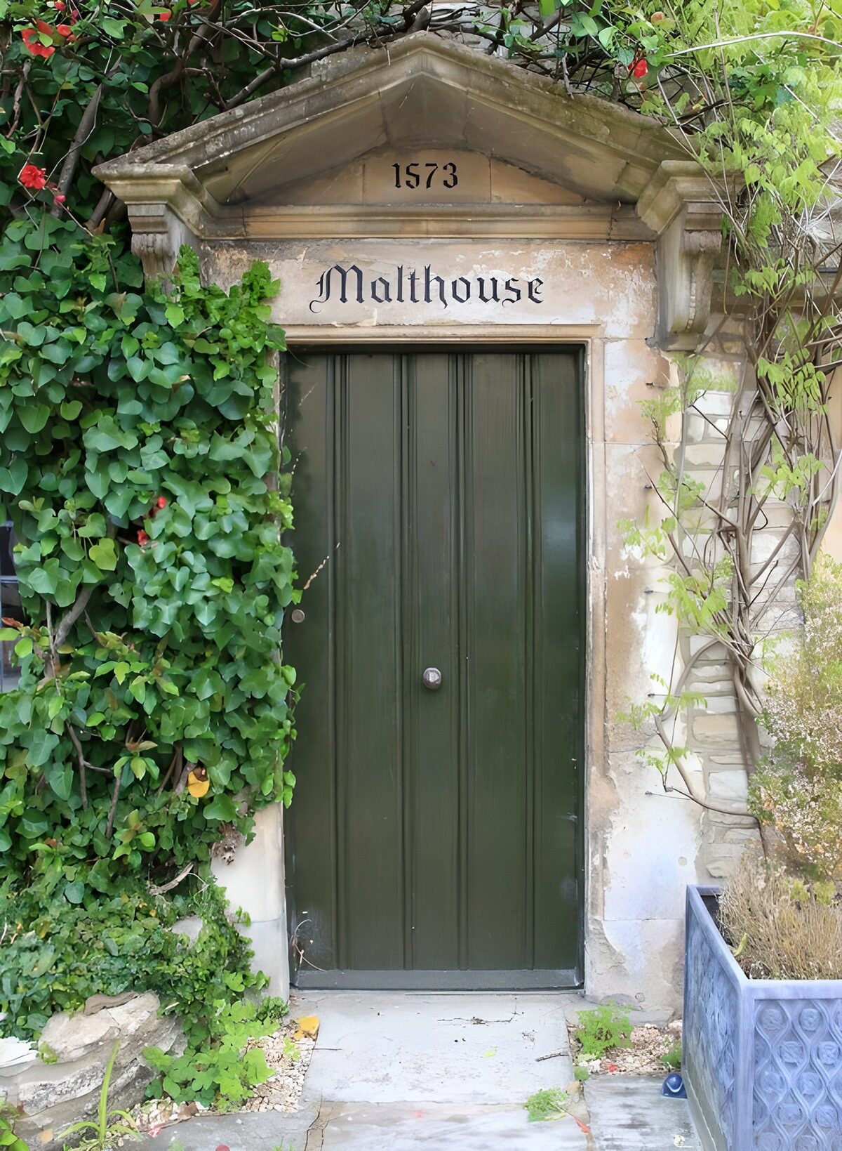 TPDE57006: Alte Tür des Malthouse von 1573