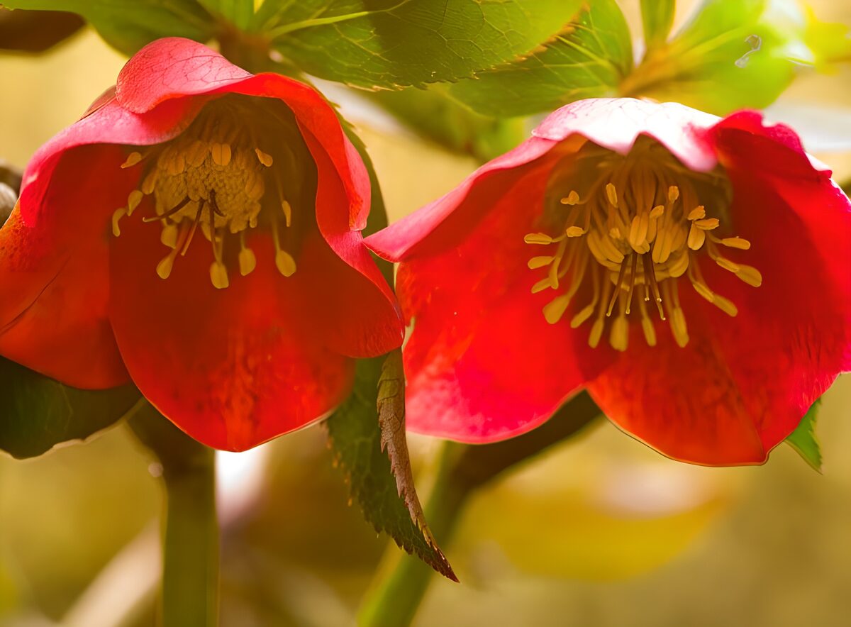TPDE54638: rote Anemonen