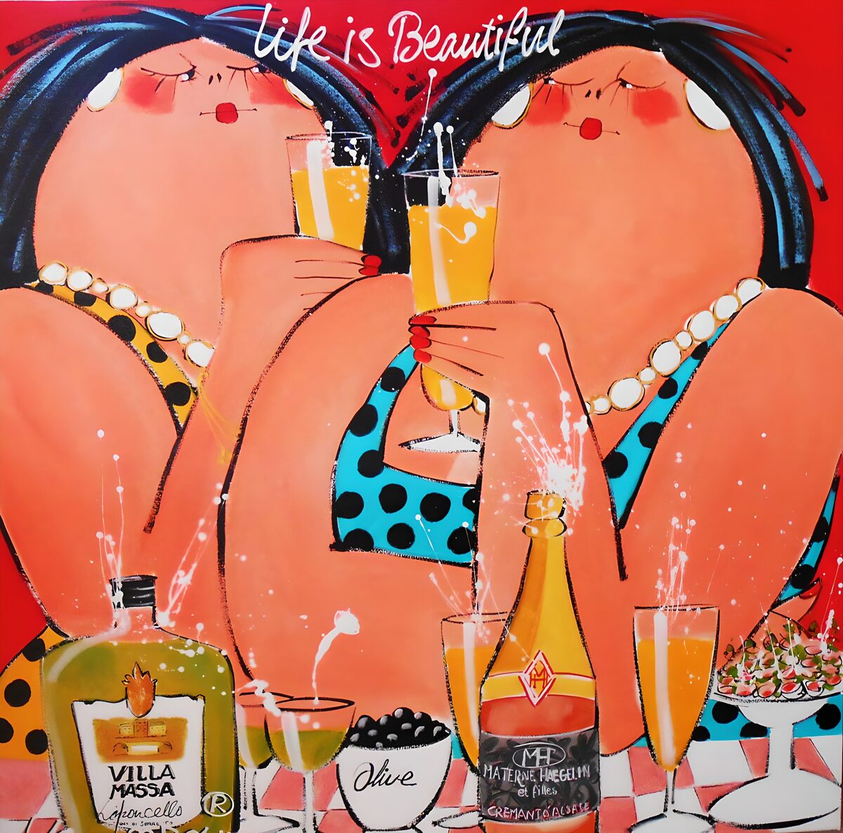 Lebensfreude mit Spritz und Glamour