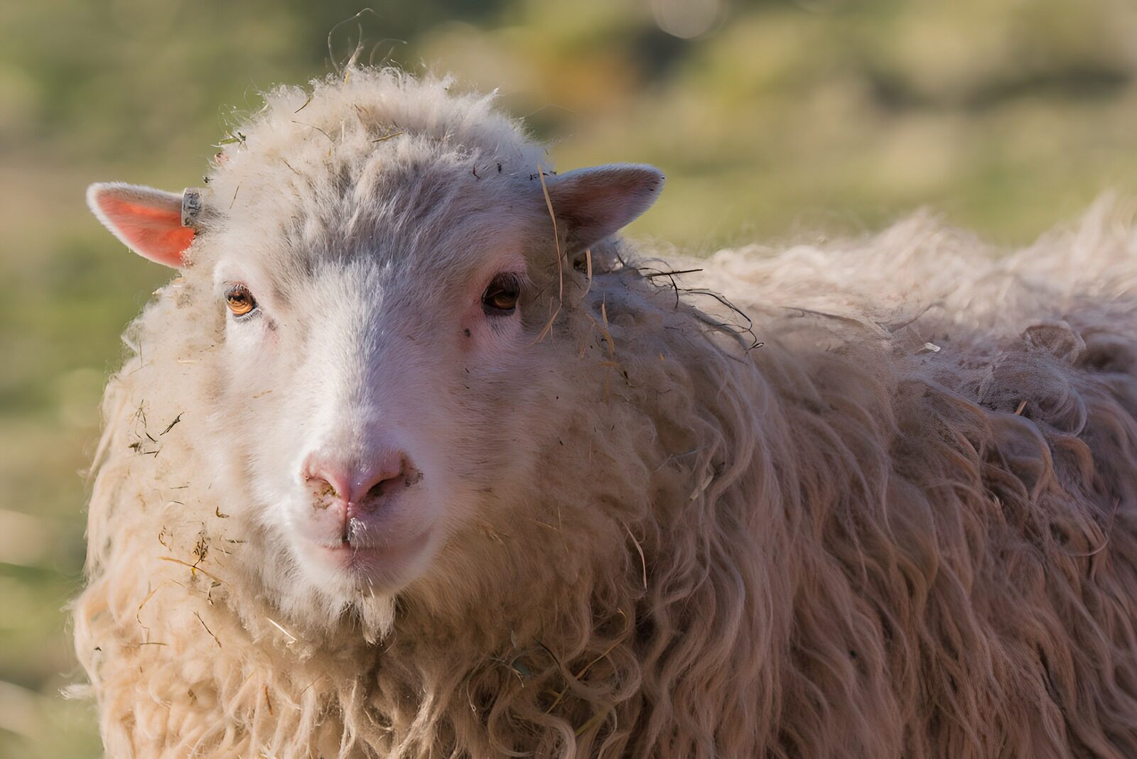 TPDE13116: Flauschiges Schaf auf der Weide