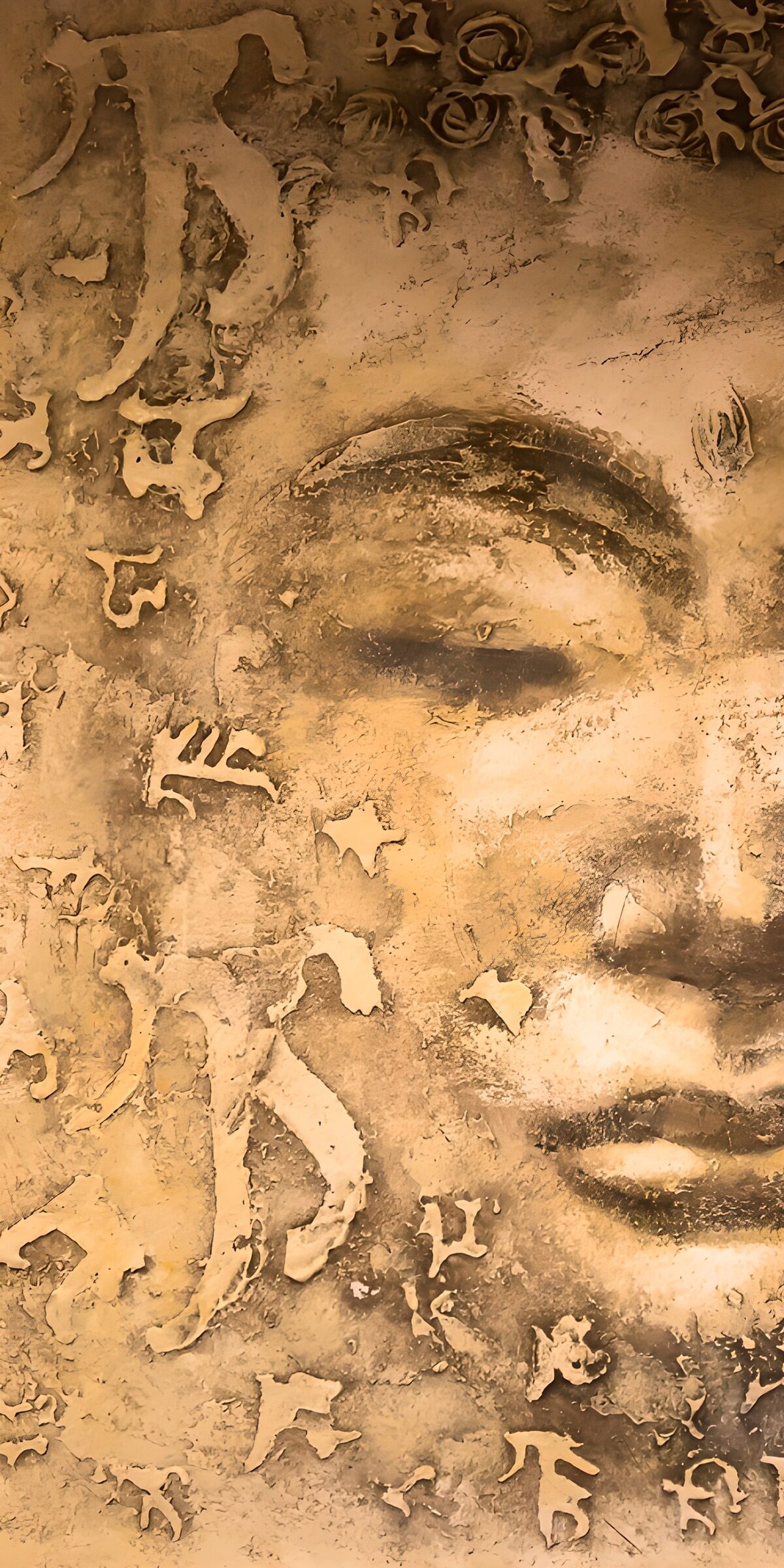 Mystische Buddha-Darstellung