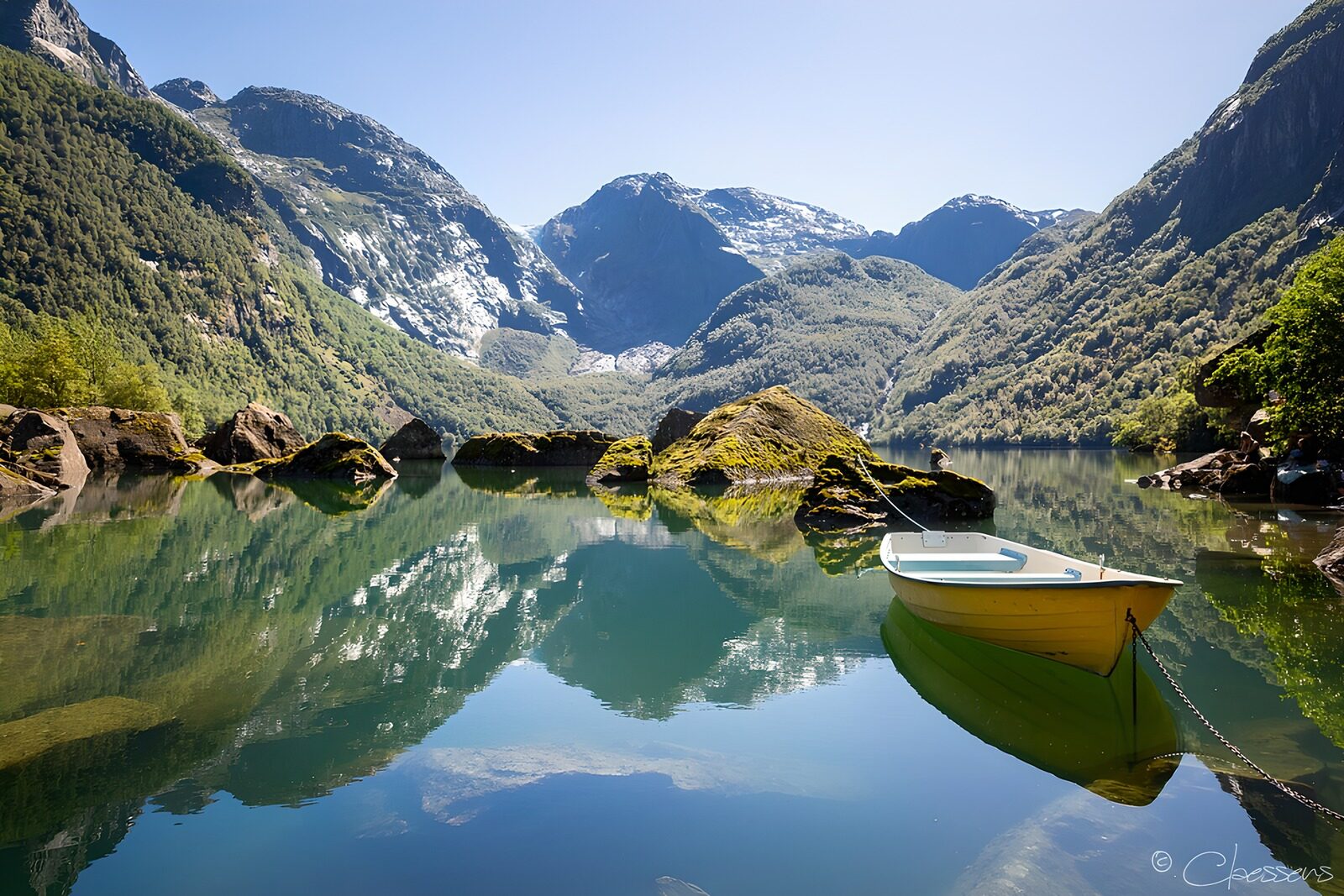 TPDE91649: Idylle am klaren Fjord