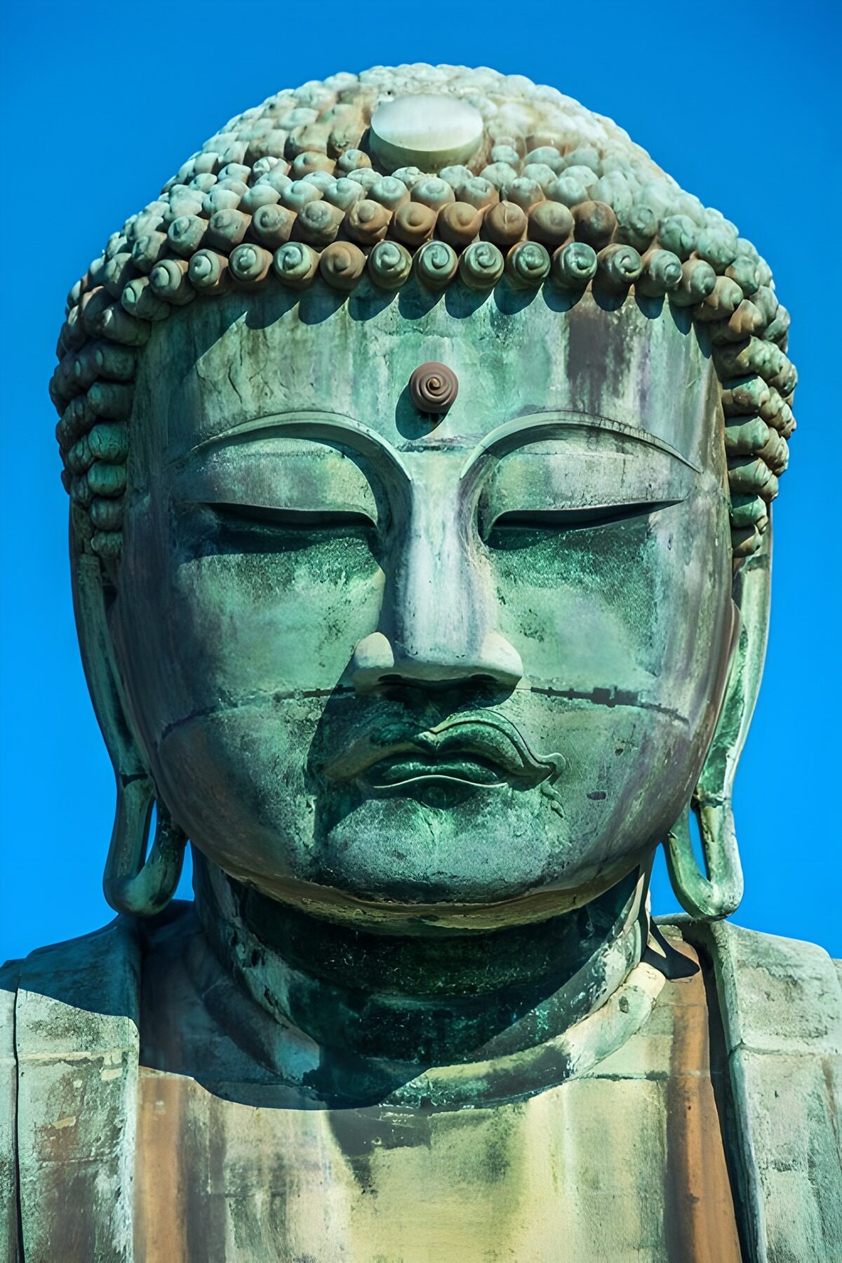 TPDE41493: eine Buddha, die konzentriert betet
