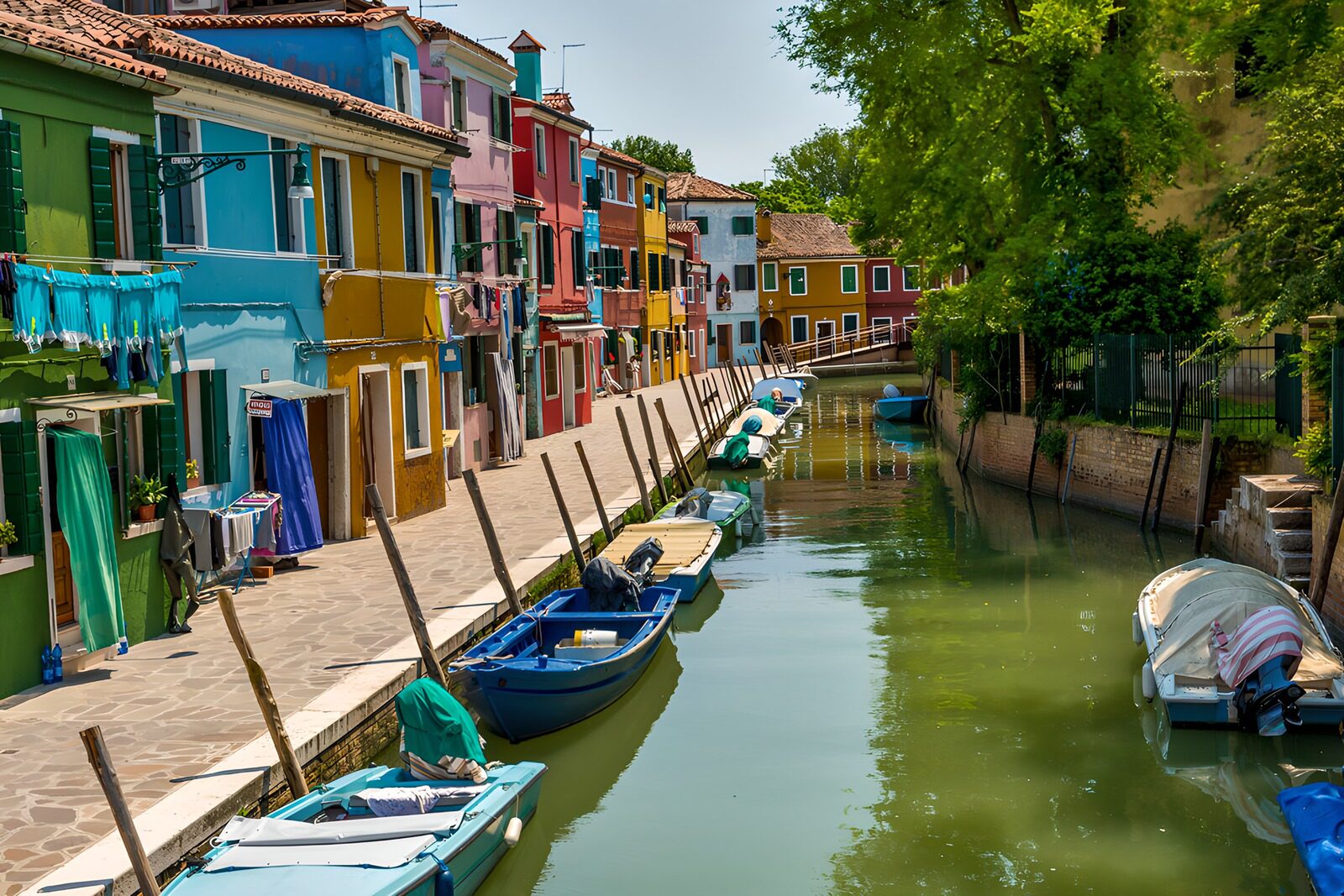 TPDE11148: Bunte Häuser am Kanal von Burano