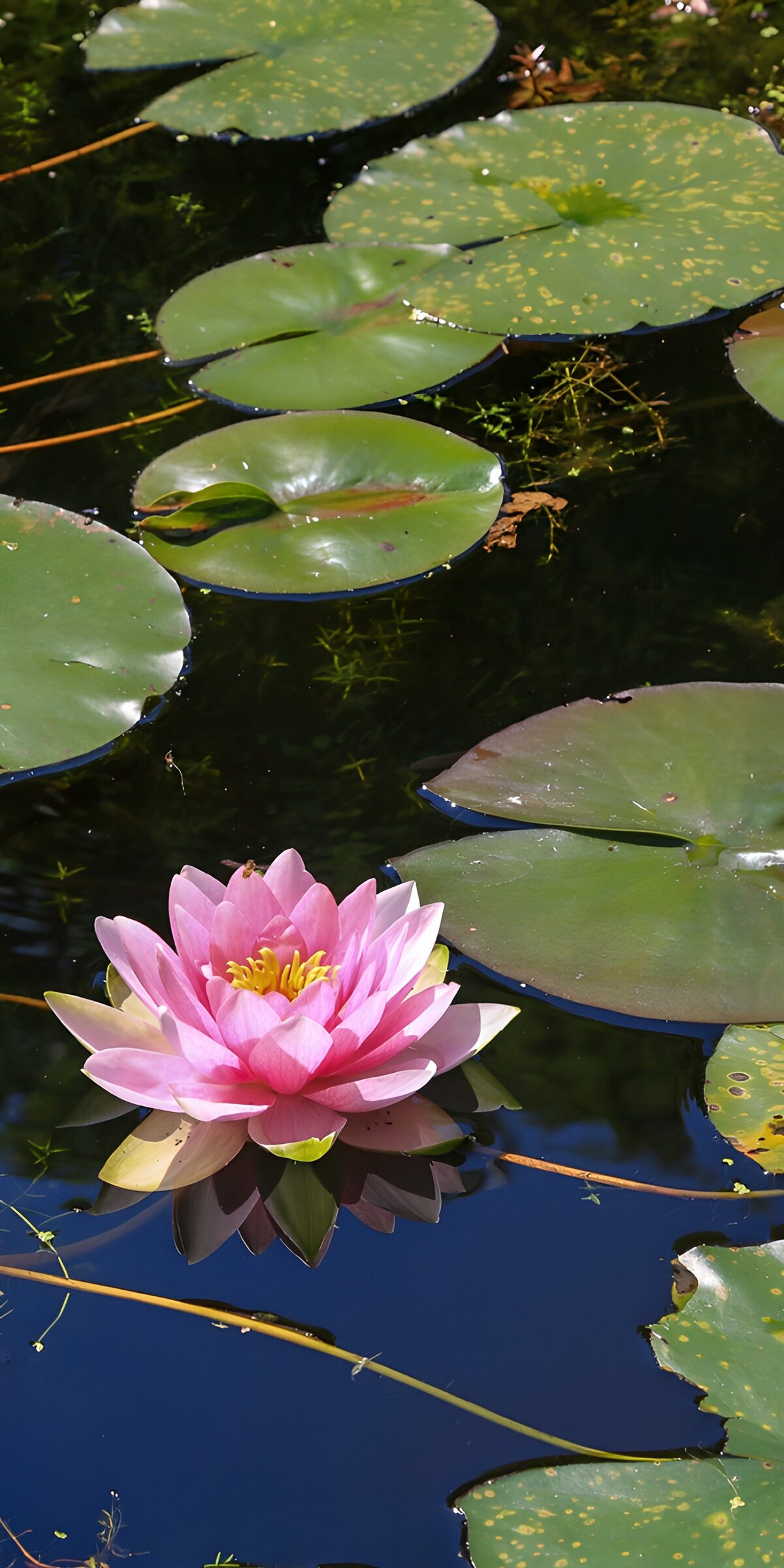 TPDE72485: Schöne Seerose im Wasser
