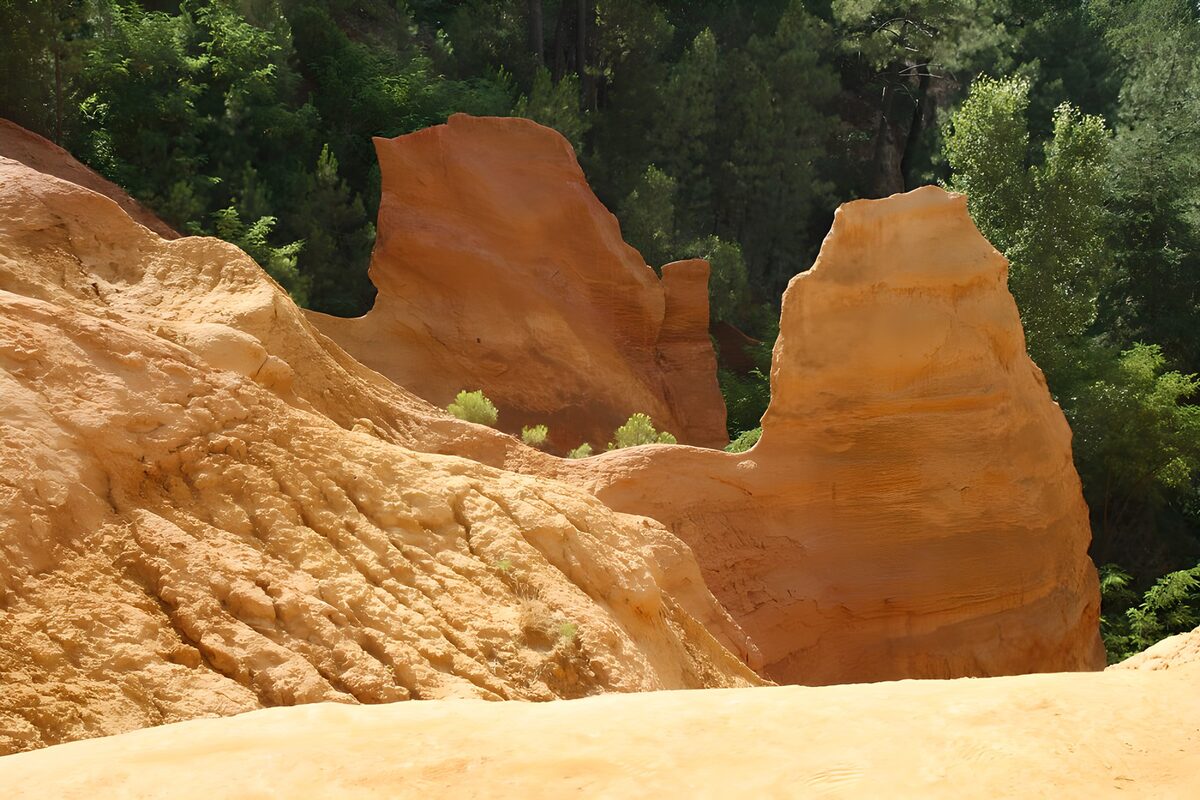 Sandsteinfelsen in der Pfalz