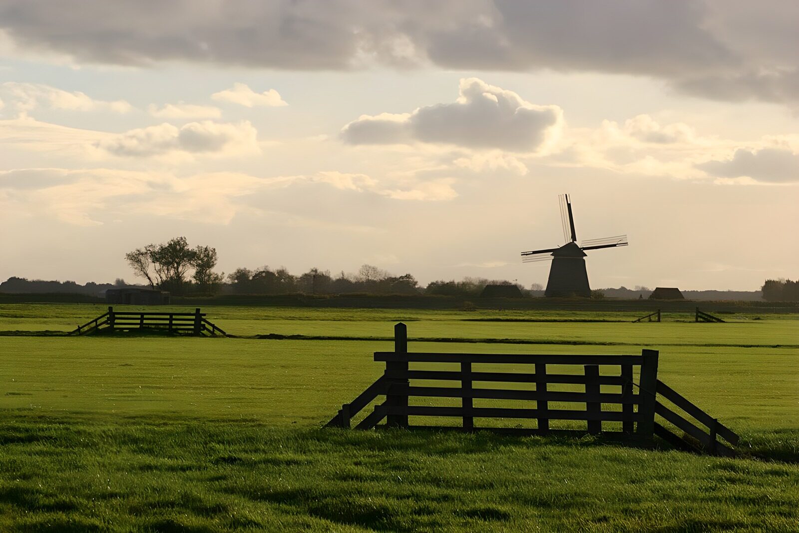 TPDE98737: Panorama mit Poldermühle 