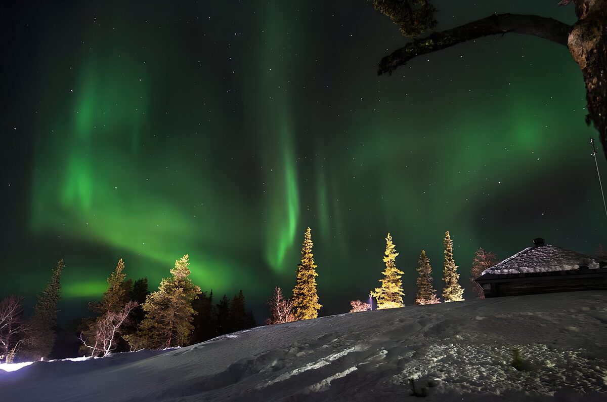 das Polarlicht, ein wunderschönes Lichtspiel