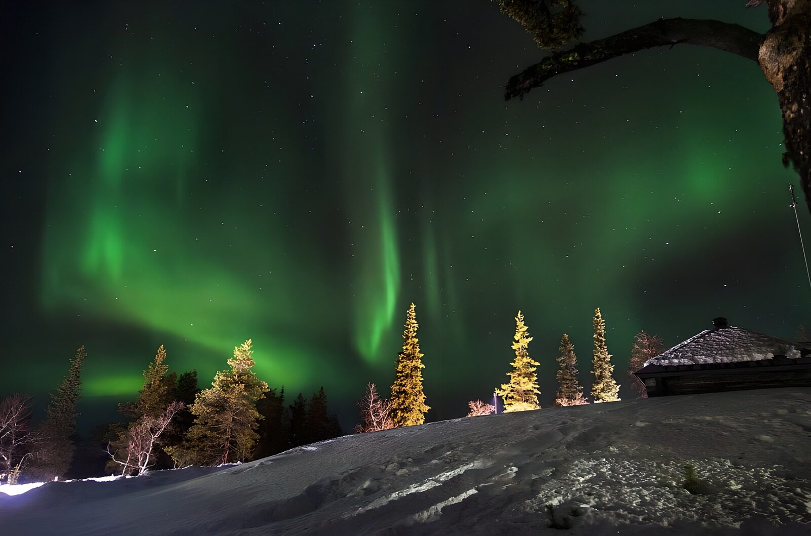 TPDE60738: das Polarlicht, ein wunderschönes Lichtspiel