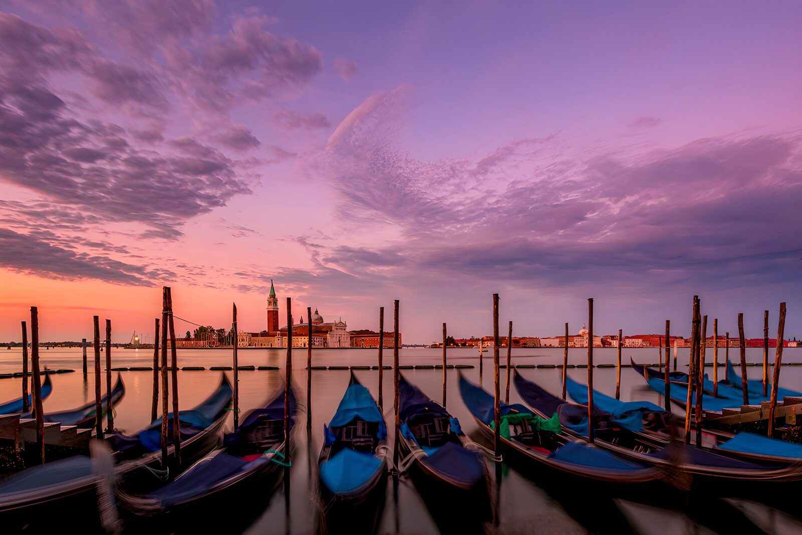 TPDE99783: Sonnenuntergang über Venedig