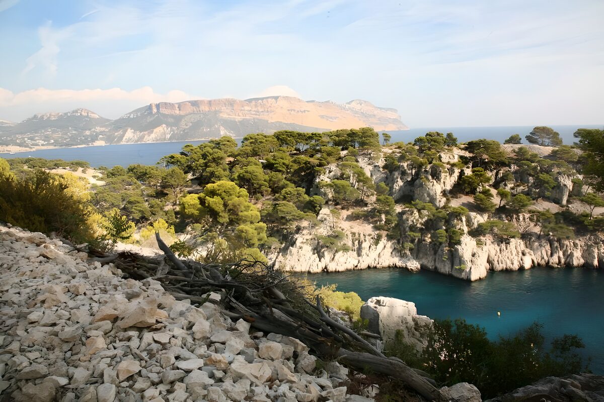 Fjord-Landschaft in Frankreich in Cassis 8