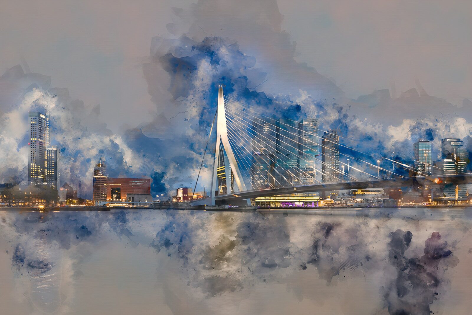 TPDE26136: "Die beeindruckende Skyline von Rotterdam"