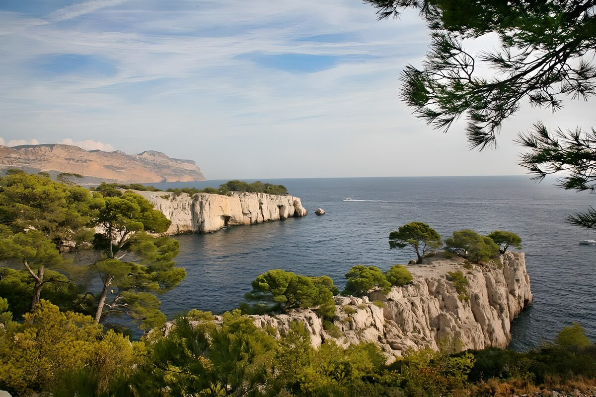 imposante Fjord-Landschaft in Cassis