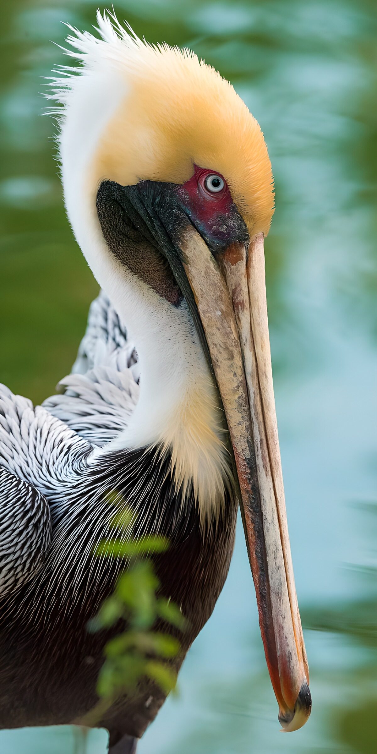TPDE27593: Pelikan in der Natur