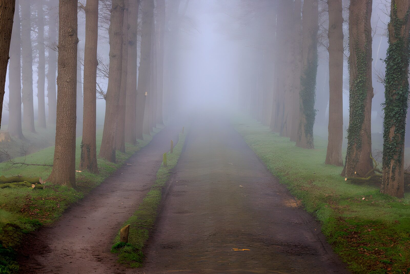 TPDE73577: Mystischer Nebel im Wald