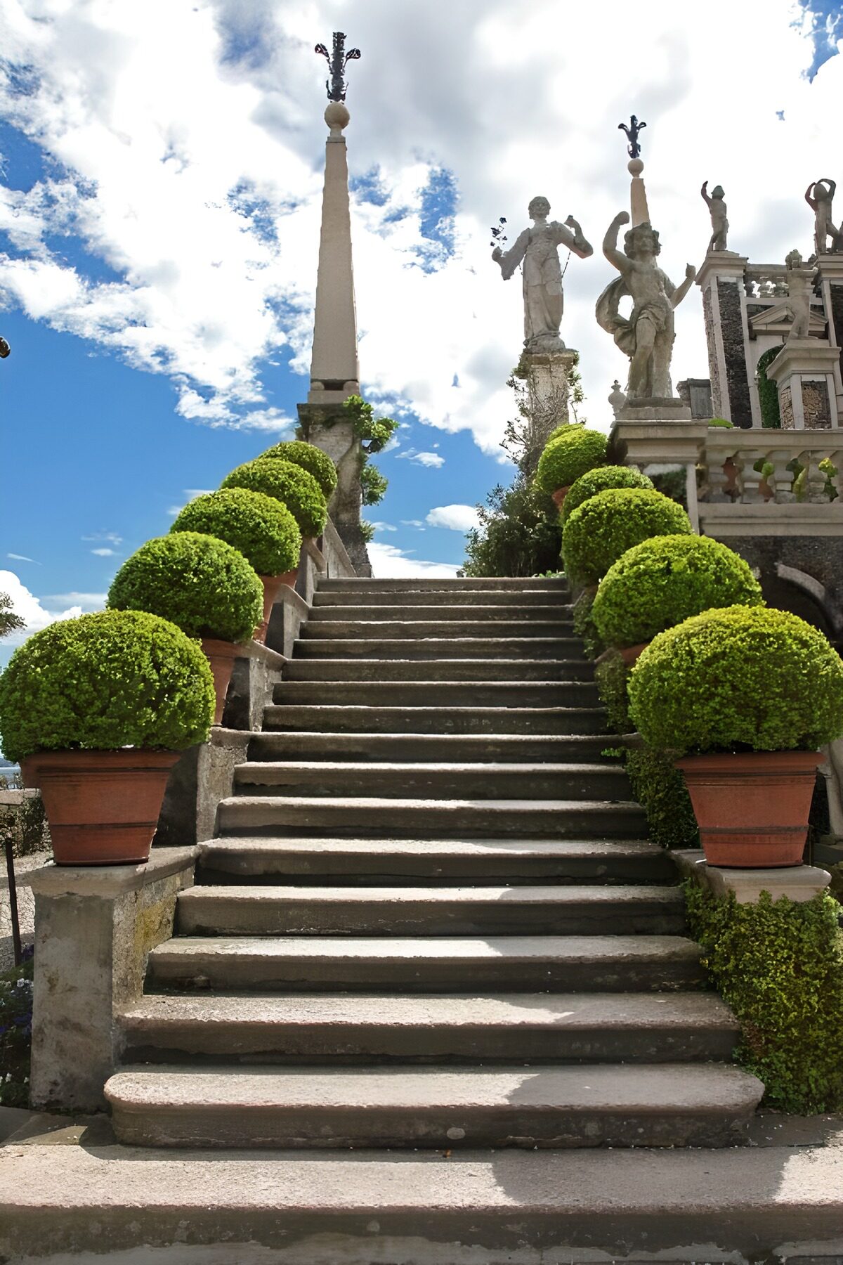 TPDE61162: Treppe zu einem Schloß