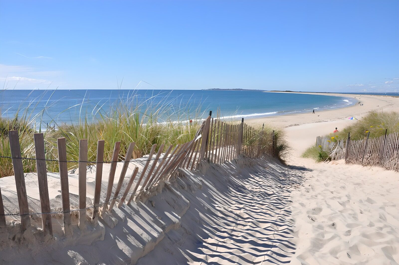 TPDE44401: Sandweg zum sonnigen Strand
