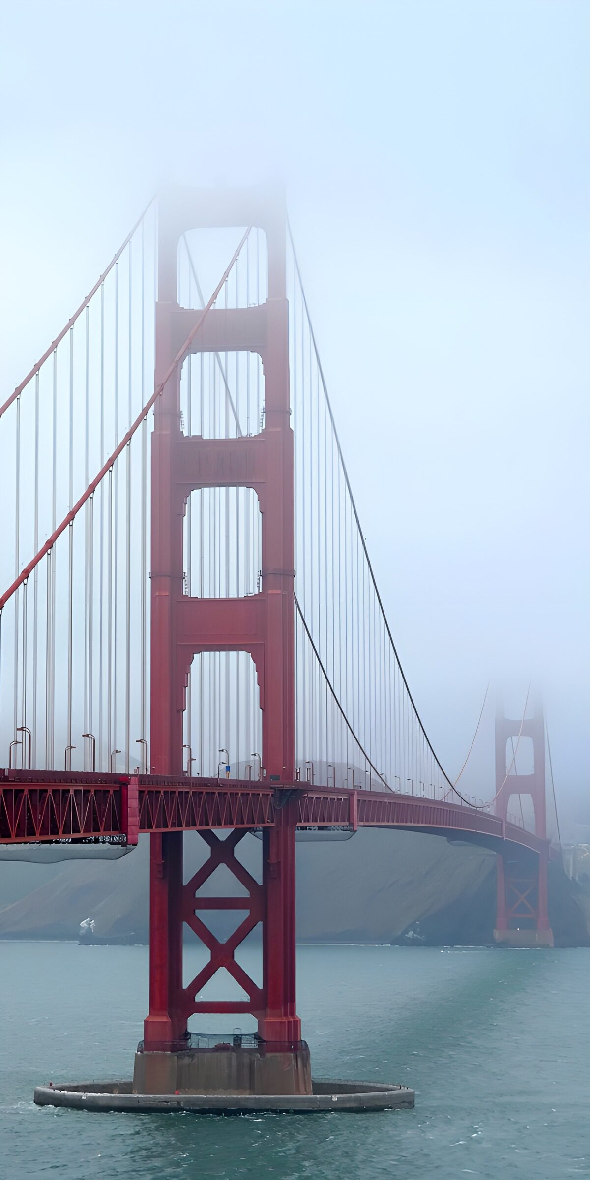 TPDE46492: Goldene Gate Brücke im Nebel
