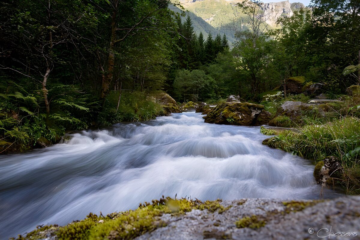 TPDE59963: Fließendes Wasser in der Natur