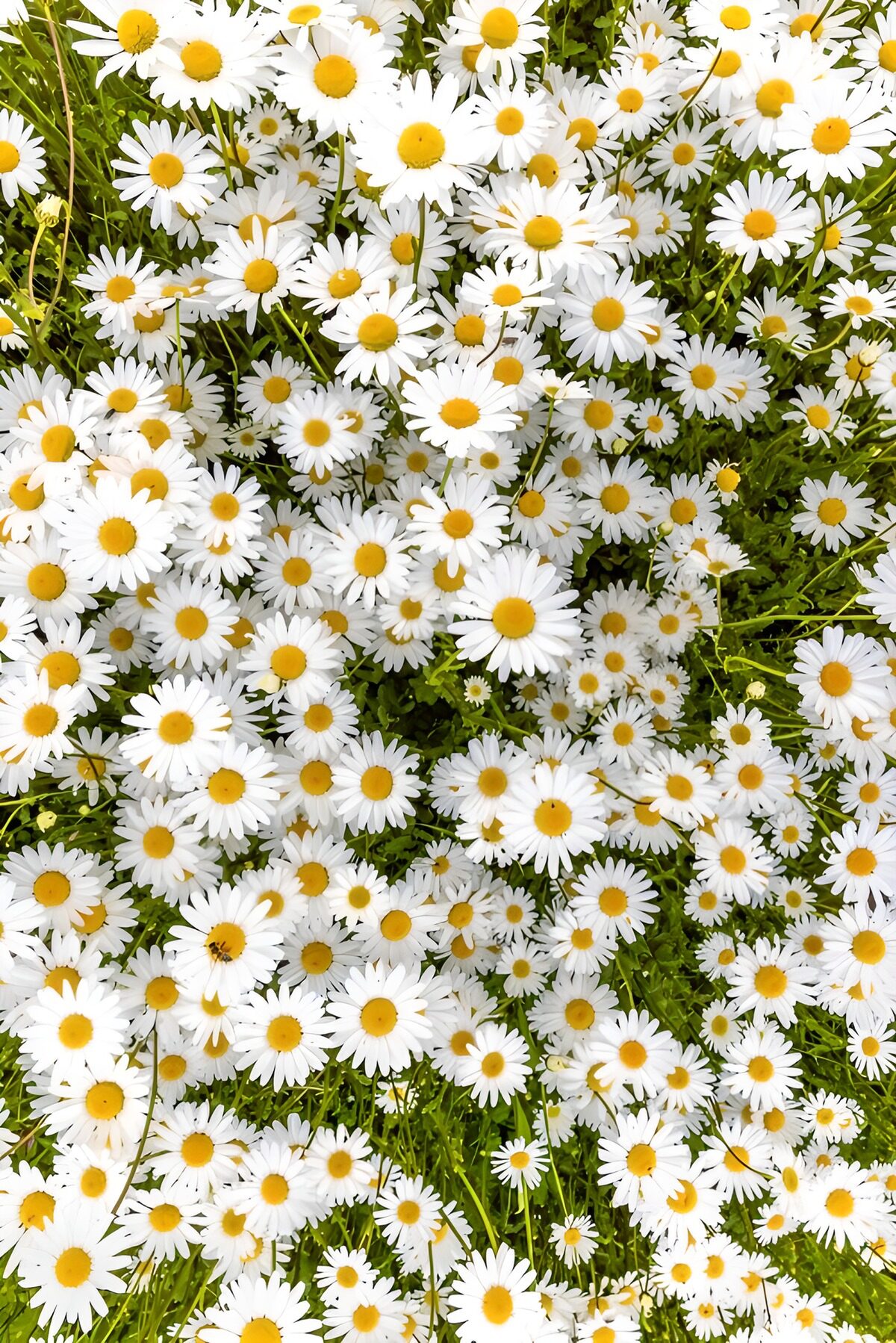 TPDE34708: Wiesenblumen: Ein Meer aus Gänseblümchen