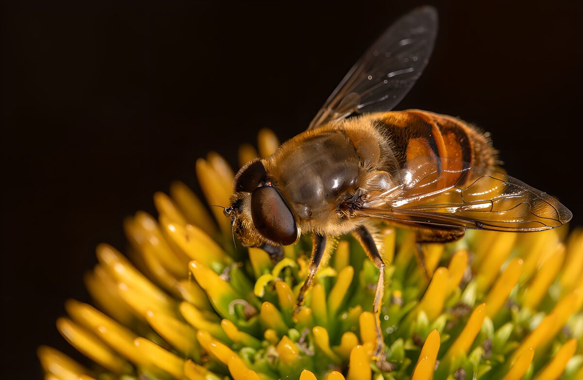 TPDE82731: Biene auf einer gelben Blüte