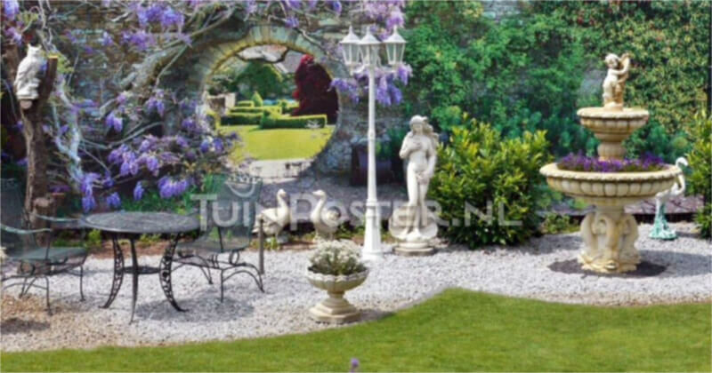 Durchblickmotiv im Garten